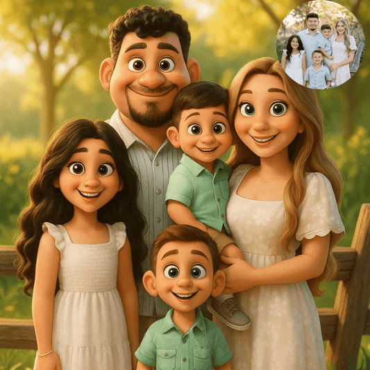 Pixar Style Illustration