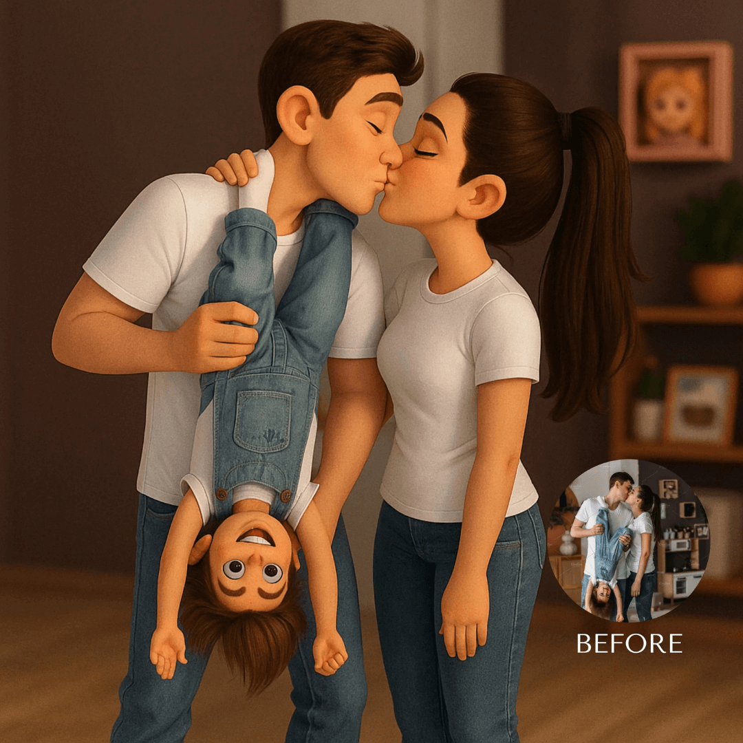 Pixar Style Illustration