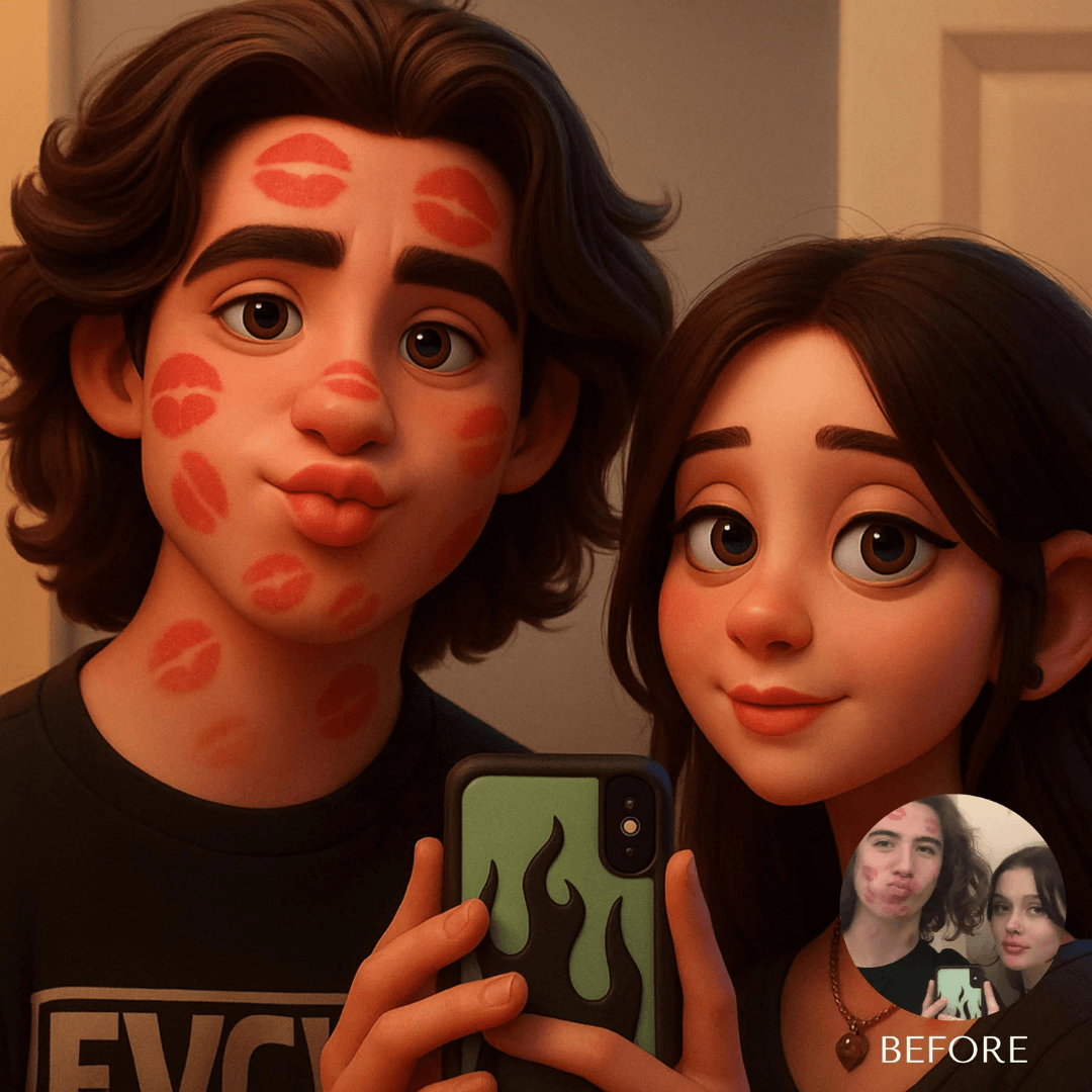 Pixar Style Illustration